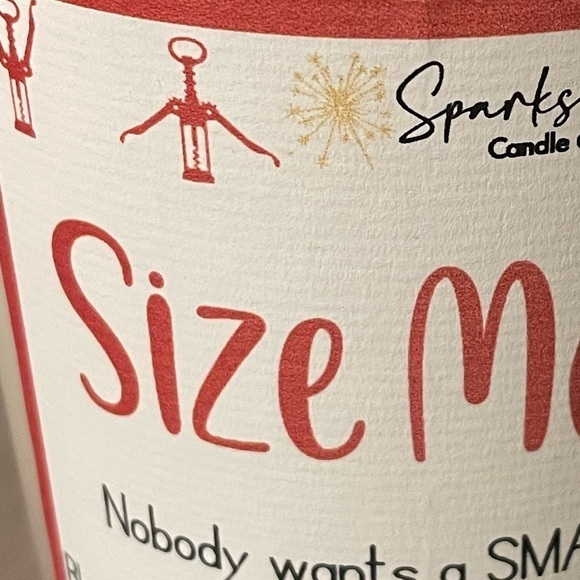 Size Matters: Nobody wants a small glass of wine! Soy Candle 10 oz. - Picture 6 of 6